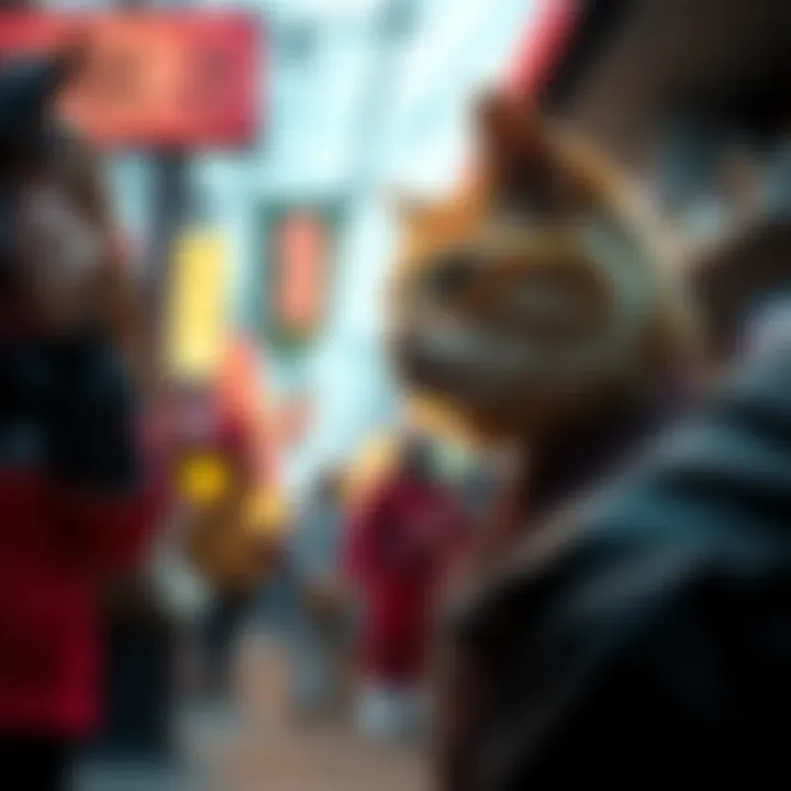 A visual representation of community engagement in Gutter Cat Gang