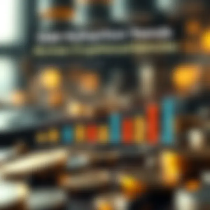 Infographic illustrating user adoption rates for various cryptocurrencies