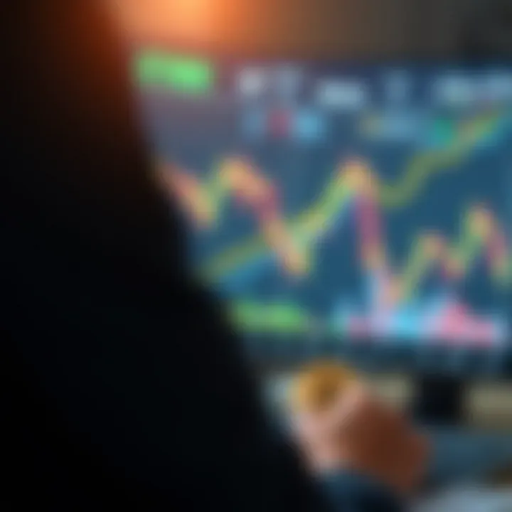 Cryptocurrency market analysis with charts