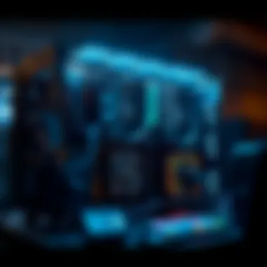 High-performance mining rig setup with multiple GPUs