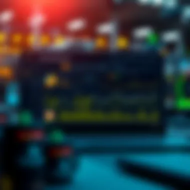 Software interface for cryptocurrency mining management