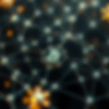 Interconnected blockchain networks visualized for understanding