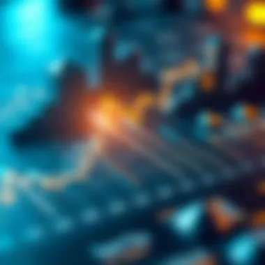 Graph showcasing market trends within the cryptocurrency landscape