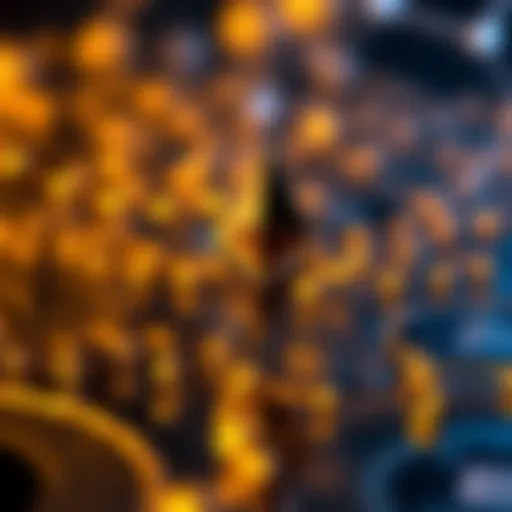 Ethereum Blockchain Evolution Visual representation of Ethereum blockchain evolution