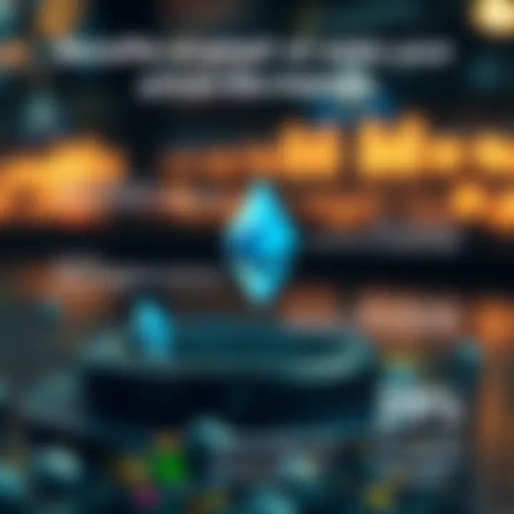 Infographic illustrating proof-of-stake benefits