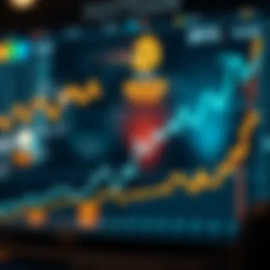 Graph showcasing market trends influenced by Naga Trading