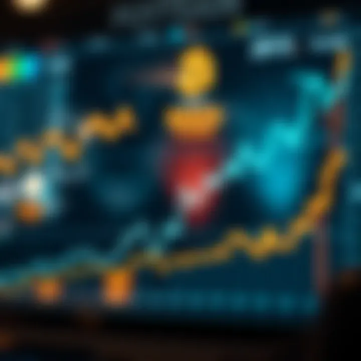 Graph showcasing market trends influenced by Naga Trading