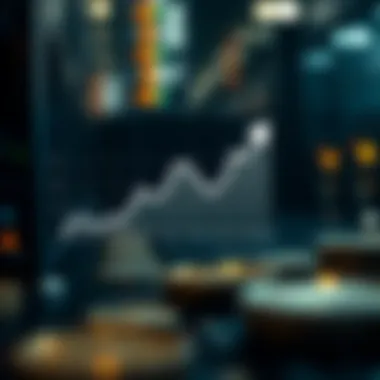 Graph showing economic implications of mining