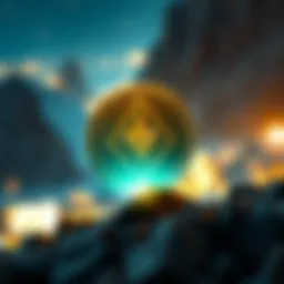 Monacoin logo showcasing its unique design