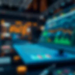 Visual representation of cryptocurrency management tools