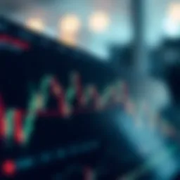 A chart displaying premarket trading patterns