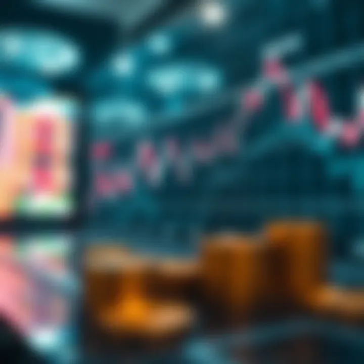 Cryptocurrency Market Trends Trends in cryptocurrency market prices over time, illustrating fluctuations