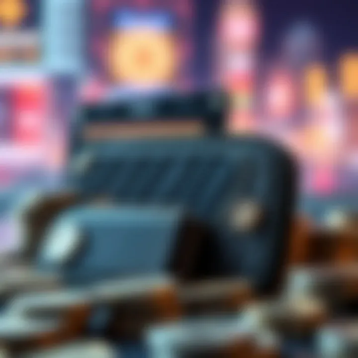 Illustration of different types of prom wallets