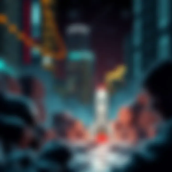 Illustration of the rocket pool concept in DeFi