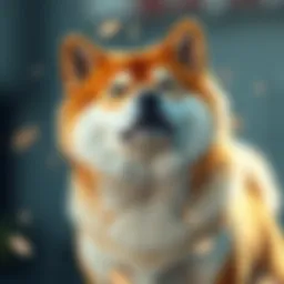 Visual representation of Shiba Inu cryptocurrency