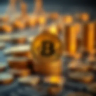 Cryptocurrency tax concepts infographic