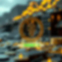 A detailed illustration of the Terracoin blockchain architecture