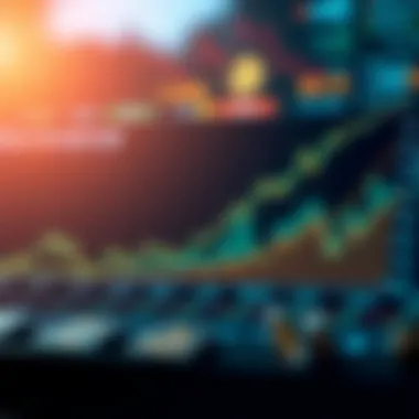 Cryptocurrency Market Trends A chart showcasing cryptocurrency market trends