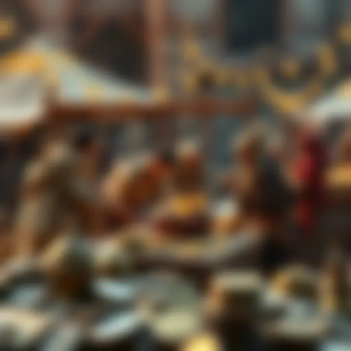 The Origins of Bartering Barter system illustration