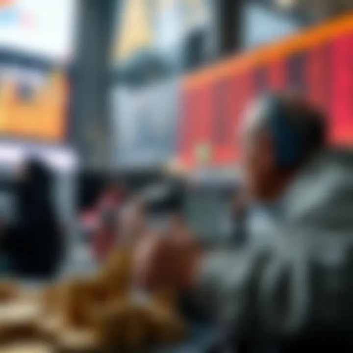 Infographic of investor strategies in volatile markets