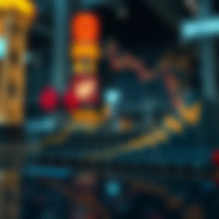 Graph showing market volatility impacting crypto purchases