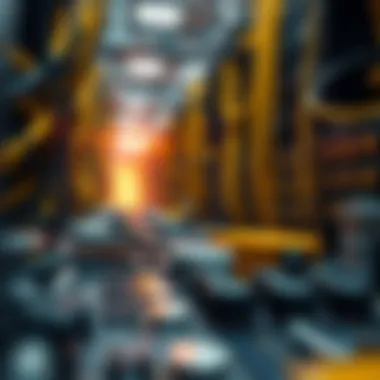 Visual representation of Bitcoin mining operations.