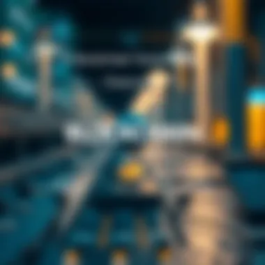 Diagram illustrating blockchain technology.