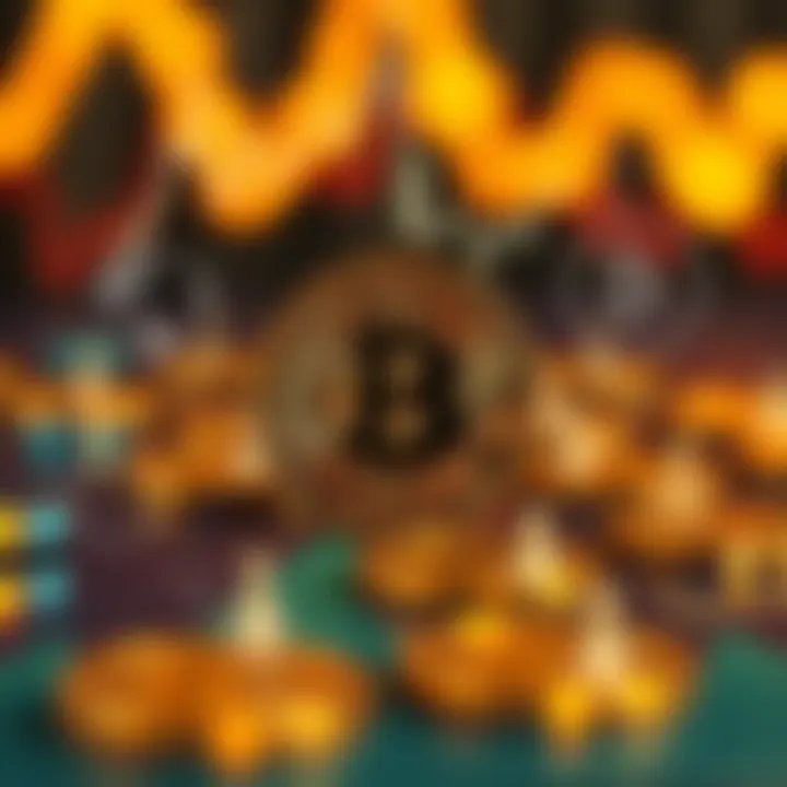Infographic depicting external factors impacting Bitcoin's valuation