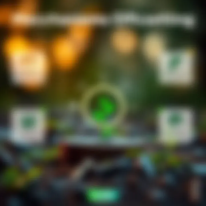 Mechanisms of Carbon Offsetting Infographic on the mechanisms of carbon offsetting