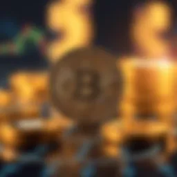 A visual representation of cryptocurrency market trends