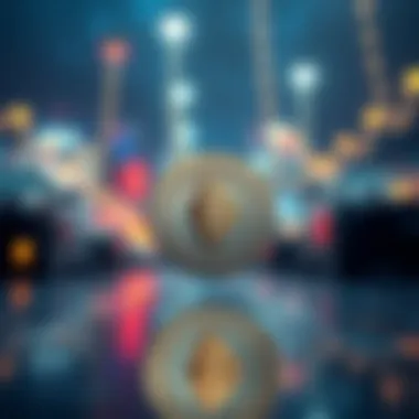 Visual representation of blockchain technology related to Elon Currency