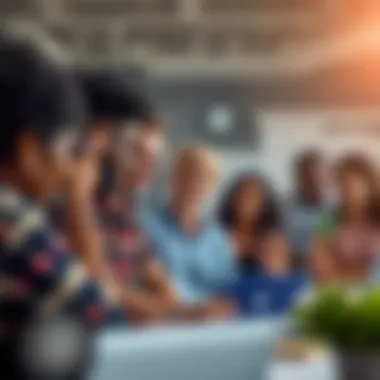 Team collaboration showcasing a diverse workforce