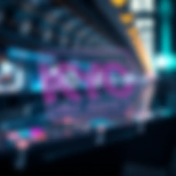 Digital KYC Concept in Crypto A digital representation of KYC verification in cryptocurrency.