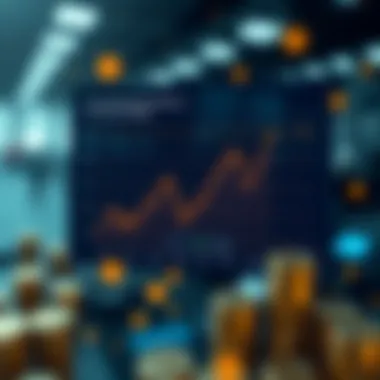 Enhancing Transaction Efficiency with Matic Graph illustrating transaction efficiency improvements with Matic
