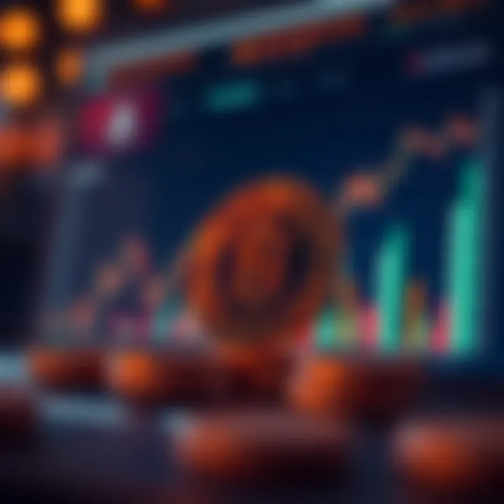 Market analysis chart showcasing NCash crypto's trends