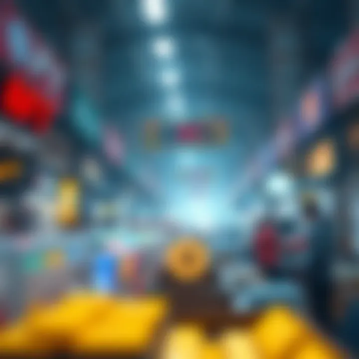 Navigating the NFT Marketplace Visual representation of NFT marketplace dynamics