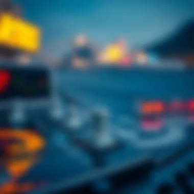 Visual representation of OpenSea gas fee fluctuations