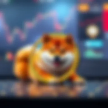 Graph showing market trends of Shiba Inu Coin