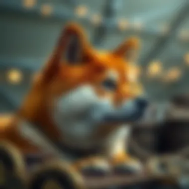 Conceptual image illustrating cryptocurrency risks and rewards