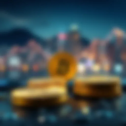 Stablecoins in Digital Finance Conceptual representation of stablecoins in the digital finance landscape