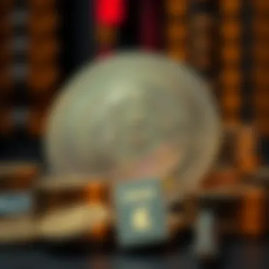 Graphic depiction of validators' role in staking