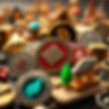 Selection of digital assets available for trading