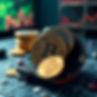 A visual representation of cryptocurrencies being managed within the Pipeflare Wallet.