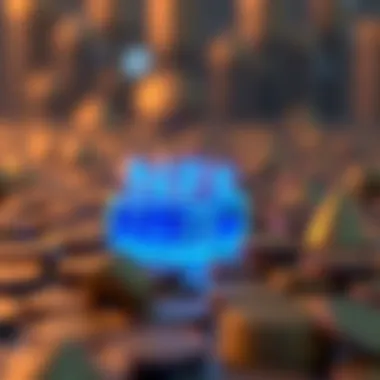 Concept of Digital Ownership with NFTs Conceptual illustration of digital ownership with NFTs