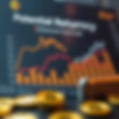 A chart illustrating potential returns on cryptocurrency investments