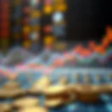 Conceptual representation of spot price dynamics in cryptocurrency