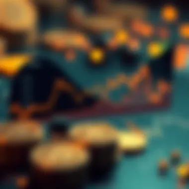 Analyzing Market Trends in the Cryptocurrency Landscape Graph illustrating market trends in cryptocurrency