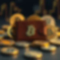 Illustration of diverse cryptocurrency wallet types